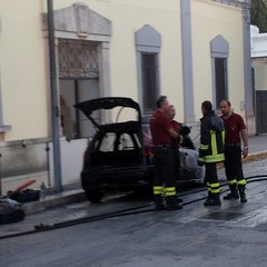 Incendio automobile