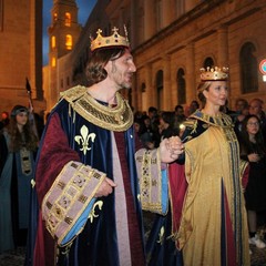 Incoronazione del re e della regina D'Angiò