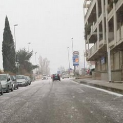 Neve, via Bari Gravina