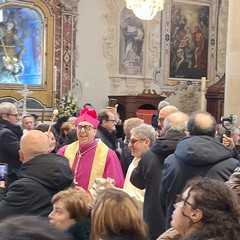accoglienza vescovo Mons. Russo