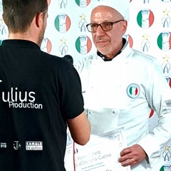 chef michele picciallo al concorso 5 stelle d'oro