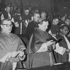 Durante i lavori del Concilio Vaticano II Foto
