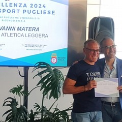 gianni matera - premiazione eccellenze sport