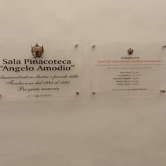 inaugurazione pinacoteca fondazione Santomasi