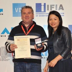 pietro lopriano premio alla fiera iena di norimberga