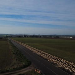 pista ciclopedonale biocompatibile tra Poggiorsini e San Magno