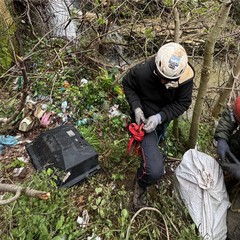 pulizia della gravina