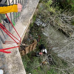 pulizia della gravina