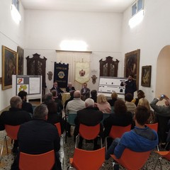 conferenza stampa ristrutturazione pinacoteca Fondazione Santomasi