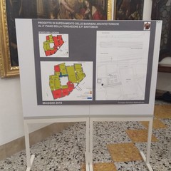 conferenza stampa ristrutturazione pinacoteca Fondazione Santomasi
