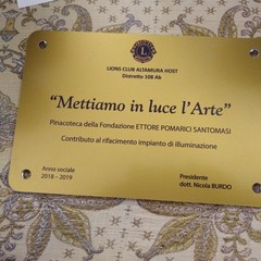 conferenza stampa ristrutturazione pinacoteca Fondazione Santomasi