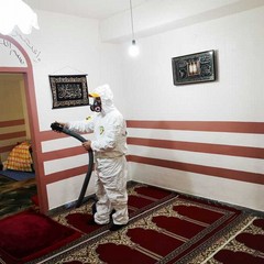 sanificazione moschea