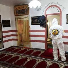 sanificazione moschea