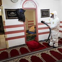 sanificazione moschea
