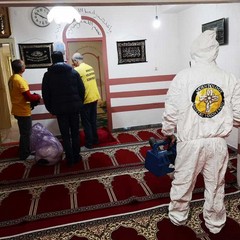 sanificazione moschea