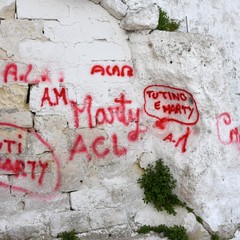 Scritte a Santa Lucia