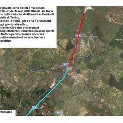 SS96, aperto 2° stralcio Altamura-Toritto