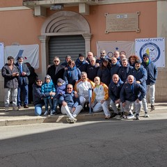 targa fiaccola olimpica