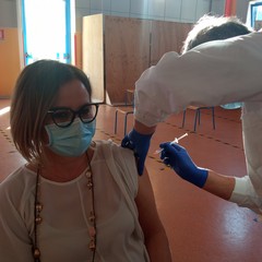 vaccinazione nella scuola "Don Saverio Valerio"