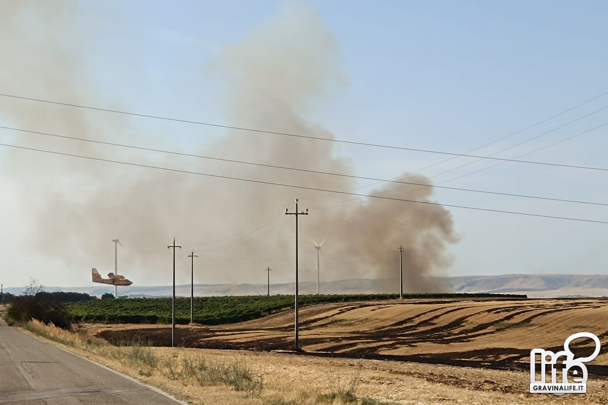 incendio c.da Zingariello 230726