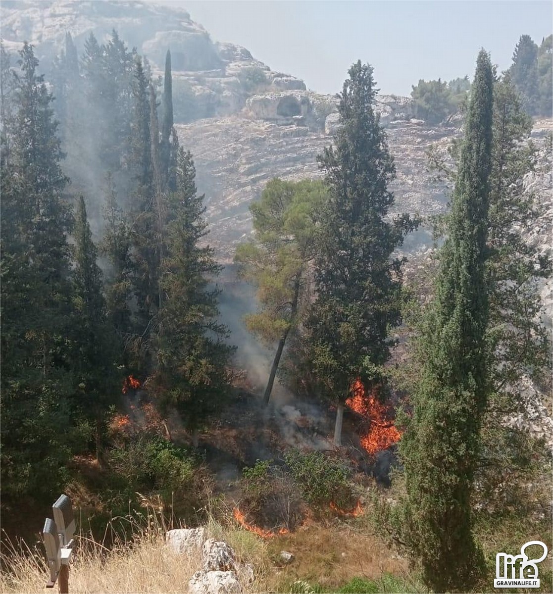 incendio zona padre eterno