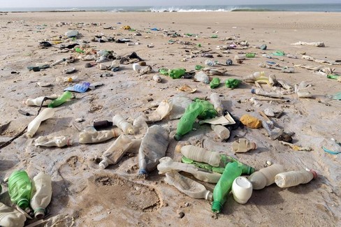Plastica in spiaggia