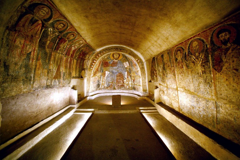 affreschi cripta s vito vecchio