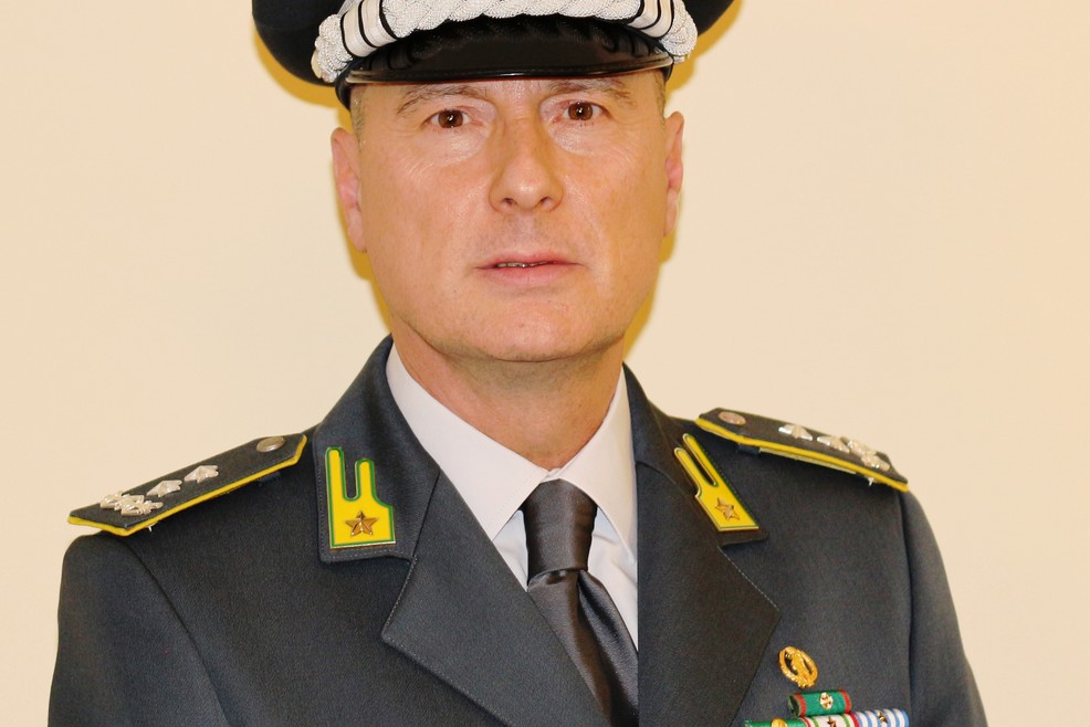 Augelli, comandante regionale della Guardia di Finanza