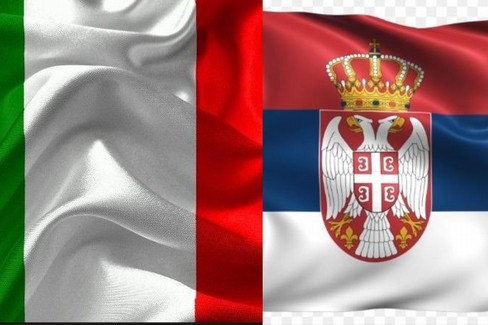 bandiera italia serbia