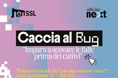 E’ tutto pronto per “Caccia al bug”