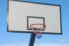 Campo basket in zona Pip, ripristinati canestri