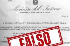 Falso Volantino del Ministero degli Interni