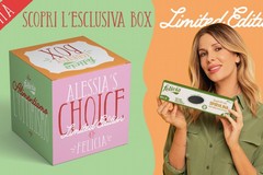 Nuova courtesy box Felicia “limited edition” scelta da Alessia Marcuzzi