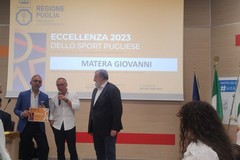 Gianni Matera tra le eccellenze pugliesi dello sport