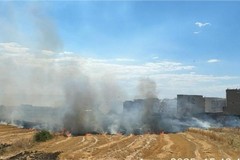 Incendio in Via Ragusa