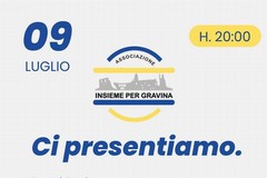 L’ass. “Insieme per Gravina” si presenta alla città