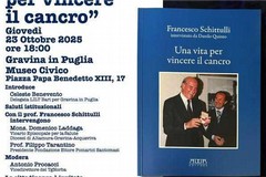 A Gravina Schittulli presenta “Una vita per vincere il cancro”