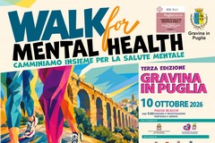 Walk for mental Health: camminiamo insieme per la Salute mentale
