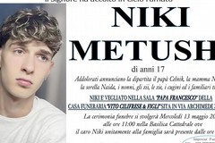Morte NiKi, mercoledì i funerali