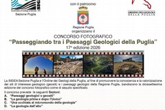 Concorso “Passeggiando tra i Paesaggi Geologici della Puglia”