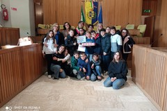 A Palazzo di Città il sindaco premia i vincitori dello ScacciaRischi