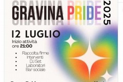 Arriva il Gravina Pride 2025