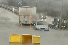 Maltempo, provinciale La Tarantina allagata