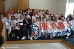 Targa per il Basket Integrato della Fortituto Gravina