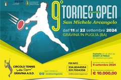 9° edizione del torneo di tennis San Michele Arcangelo