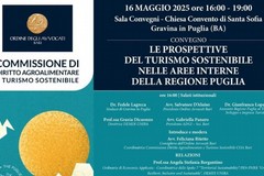 Convegno: Le prospettive del turismo sostenibile nelle aree interne della Regione Puglia