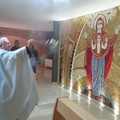 Inaugurato il mosaico della Madonna del Rosario nella cappella del  "Perinei "