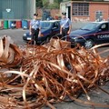 Furti di rame, arrestato un quarantenne