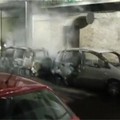 Auto in fiamme nella nottata