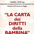 “Nuova Carta dei Diritti della Bambina”, presentazione e adozione del documento